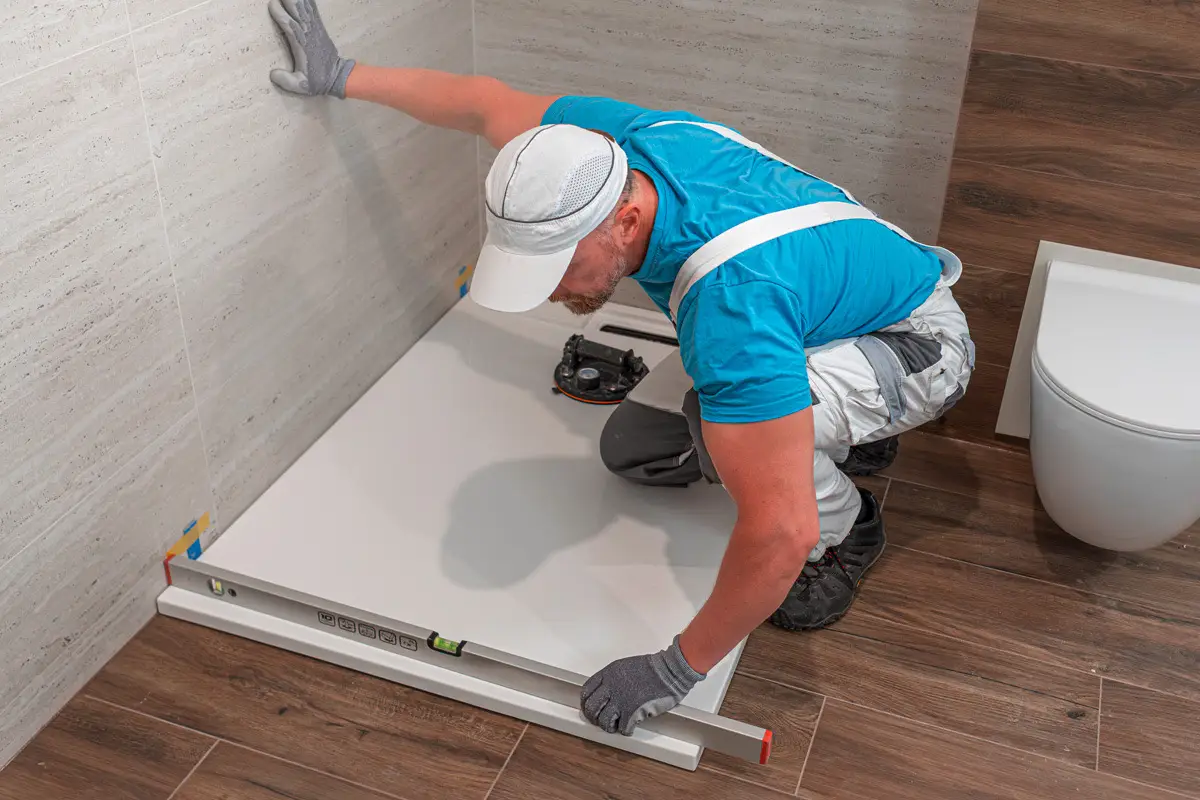 Mesure de douche à l'italienne